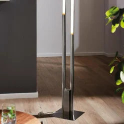 EGLO connect Fraioli-Z lampadaire LED nickel mat| Lampadaires Led|Lampadaires