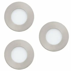 EGLO connect Fueva-C LED spot encastré 8,6cm, Set de 3 pièces| Spots Encastrés Led|Luminaires Led D'Intérieur