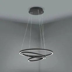 EGLO connect Lobinero-Z Suspension LED, noir| Suspensions Led|Suspensions
