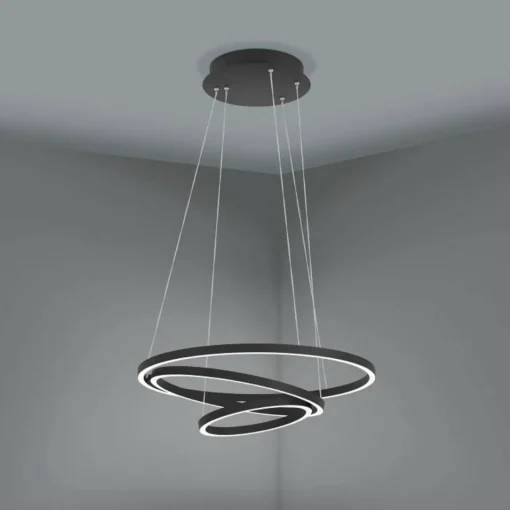 EGLO connect Lobinero-Z Suspension LED, noir| Suspensions Led|Suspensions