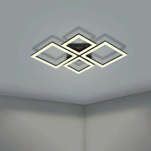 EGLO connect Paranday-Z plafonnier LED x4, 63 cm| Plafonniers Led|Plafonniers