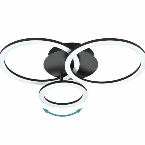 EGLO connect Parrapos-Z plafonnier LED, à 3 lampes| Plafonniers Led|Plafonniers