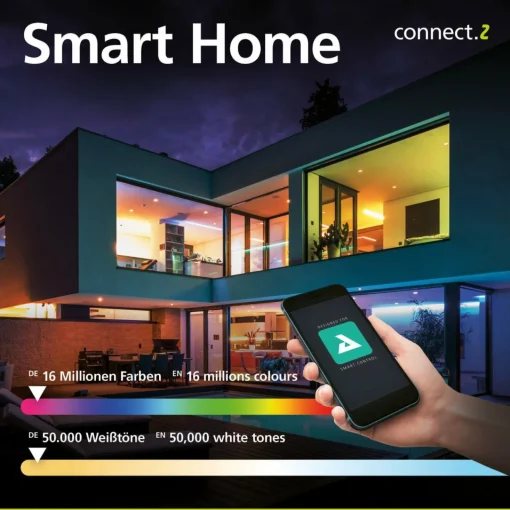 EGLO connect -z E27 A60 Lampe 6W 806 lumens 4000K| Ampoules Connectées Et Intelligentes|Ampoules Connectées Et Intelligentes