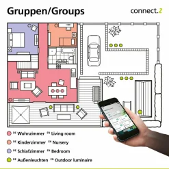 EGLO connect -z E27 A60 Lampe 6W 806 lumens 4000K| Ampoules Connectées Et Intelligentes|Ampoules Connectées Et Intelligentes