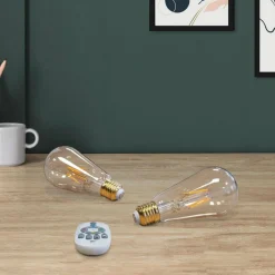 EGLO connect -z E27 ST64 lampe 5,5W 500lm 2200K 2pcs| Ampoules Connectées Et Intelligentes|Ampoules Connectées Et Intelligentes