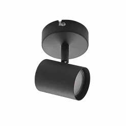 ELC Binola spot en noir, à 1 lampe| Spots Et Projecteurs Led|Spots