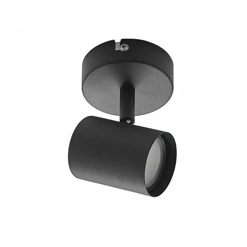 ELC Binola spot en noir, à 1 lampe| Spots Et Projecteurs Led|Spots