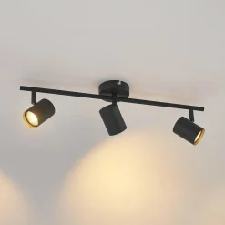 ELC Binola spot en noir, à 3 lampes| Spots Et Projecteurs Led|Spots