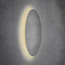 Escale Blade applique LED, aspect béton, Ø 79 cm| Appliques Murales Led|Appliques Murales