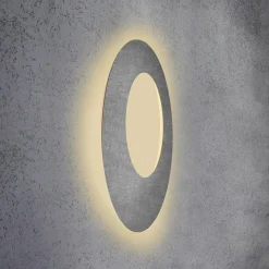 Escale Blade Open applique LED, béton, Ø 79 cm| Appliques Murales Led|Appliques Murales
