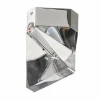 Fabbian Tripla - plafonnier LED en cristal, alu| Plafonniers Led|Plafonniers