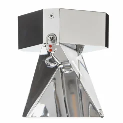 Fabbian Tripla - plafonnier LED en cristal, alu| Plafonniers Led|Plafonniers
