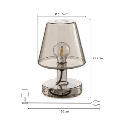 Fatboy Transloetje lampe à poser LED, marron| Lampes À Poser Led|Lampes À Poser Et Lampes De Table