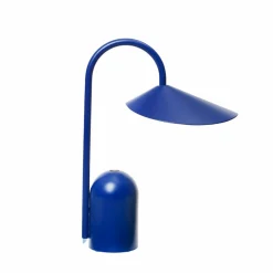 ferm LIVING Lampe à poser LED rechargeable Arum, rouge, intensité| Lampes À Poser Led|Lampes À Poser Et Lampes De Table
