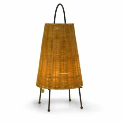 ferm LIVING Lampe de table LED rechargeable Porti Braided, rotin,| Lampes À Poser Led|Lampes À Poser Et Lampes De Table