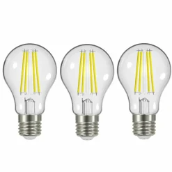 Arcchio Filament LED E27 5 W 2 700 K 1 060 lm clair x3| Ampoules Filament|Ampoules Filament