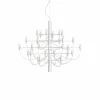 FLOS 2097/30 lustre LED, transparent, blanc| Suspensions Led|Suspensions