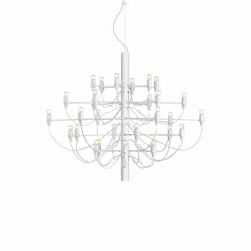 FLOS 2097/30 lustre LED, transparent, blanc| Suspensions Led|Suspensions
