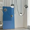 FLOS Aim suspension LED light silver anodisé| Suspensions Led|Suspensions