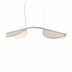FLOS Almendra Arch suspension LED courte rose| Suspensions Led|Suspensions