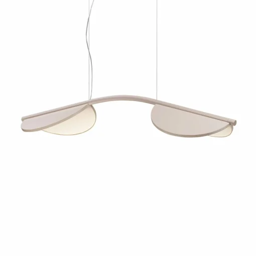 FLOS Almendra Arch suspension LED courte rose| Suspensions Led|Suspensions