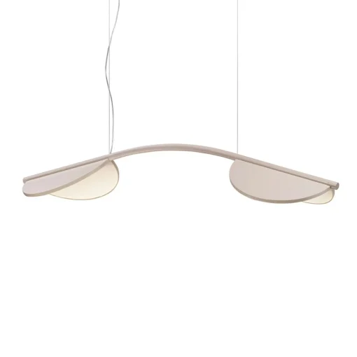 FLOS Almendra Arch suspension LED longue rose| Suspensions Led|Suspensions