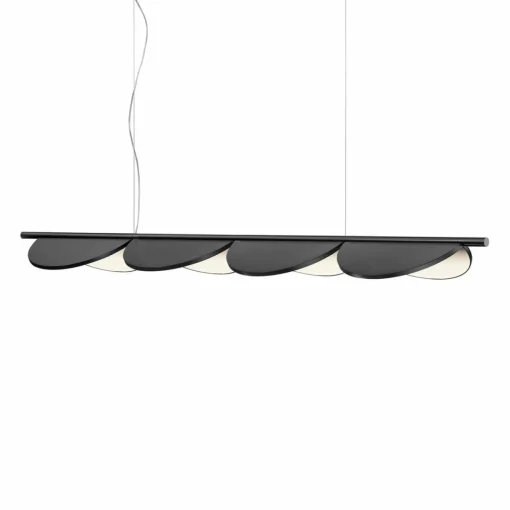 FLOS Almendra Linear suspension LED x4, anthracite| Suspensions Led|Suspensions