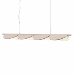 FLOS Almendra Linear suspension LED x4, rose| Suspensions Led|Suspensions