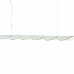 FLOS Almendra Linear Suspension LED 6fl, blanc| Suspensions Led|Suspensions