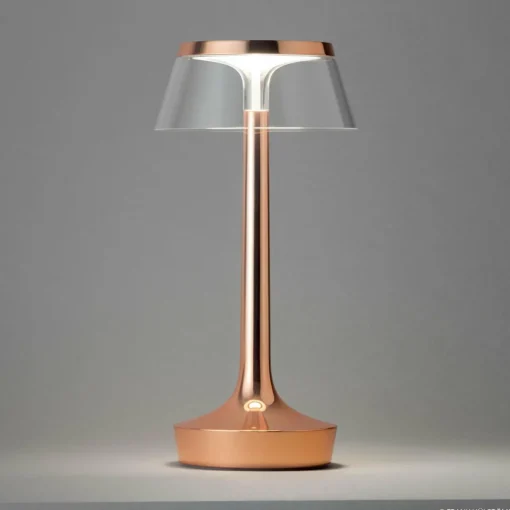 FLOS Bon Jour unplugged lampe à poser LED, cuivrée| Lampes À Poser Led|Lampes À Poser Et Lampes De Table