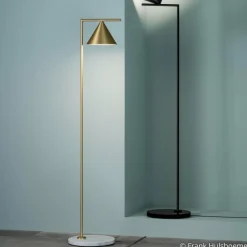 FLOS Captain Flint lampadaire LED, laiton| Lampadaires Led|Lampadaires