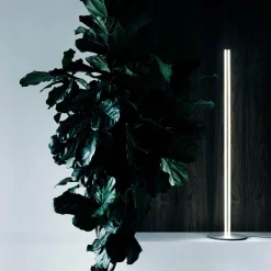 FLOS Coordinates Floor lampadaire LED argenté lune| Lampadaires Led|Lampadaires