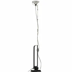 FLOS Lampadaire Toio Limited Edition, noir, métal, 195 cm| Lampadaires Led|Lampadaires