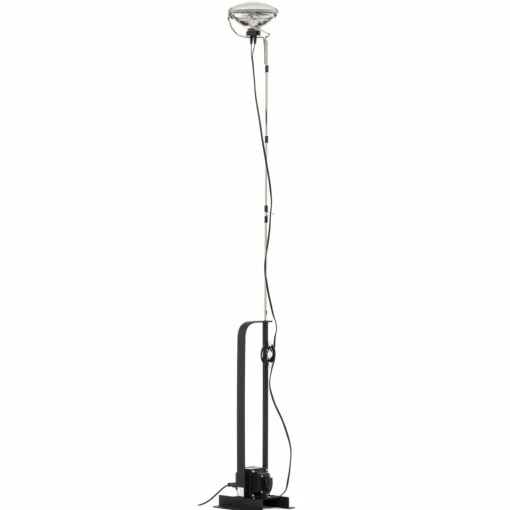 FLOS Lampadaire Toio Limited Edition, noir, métal, 195 cm| Lampadaires Led|Lampadaires