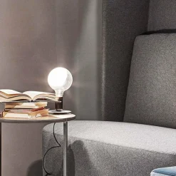 FLOS Lampadina lampe à poser LED, noire| Lampes À Poser Led|Lampes À Poser Et Lampes De Table