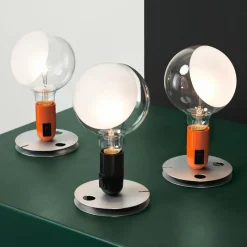 FLOS Lampadina lampe à poser LED, noire| Lampes À Poser Led|Lampes À Poser Et Lampes De Table