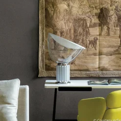 FLOS Taccia lampe à poser, aluminium| Lampes À Poser Led|Lampes À Poser Et Lampes De Table