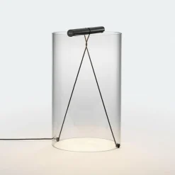 FLOS To-Tie T2 lampe à poser LED, noire| Lampes À Poser Led|Lampes À Poser Et Lampes De Table