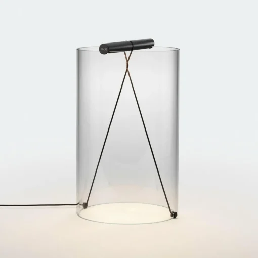 FLOS To-Tie T2 lampe à poser LED, noire| Lampes À Poser Led|Lampes À Poser Et Lampes De Table