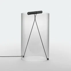 FLOS To-Tie T2 lampe à poser LED, noire| Lampes À Poser Led|Lampes À Poser Et Lampes De Table