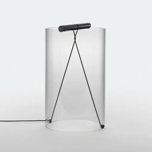 FLOS To-Tie T2 lampe à poser LED, noire| Lampes À Poser Led|Lampes À Poser Et Lampes De Table