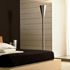 Fontana Arte Luminator lampadaire LED, nickel| Lampadaires Led|Lampadaires