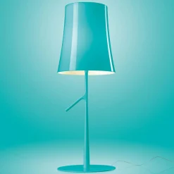 Foscarini Birdie LED grande lampe aigue-marine| Lampes À Poser Led|Lampes À Poser Et Lampes De Table