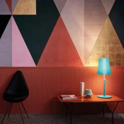 Foscarini Birdie LED grande lampe aigue-marine| Lampes À Poser Led|Lampes À Poser Et Lampes De Table
