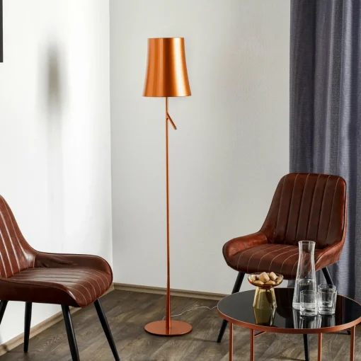 Foscarini Birdie LED Lettura lampadaire cuivré| Lampadaires Led|Lampadaires