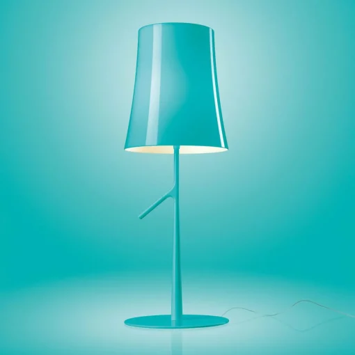 Foscarini Birdie LED piccola lampe aigue-marine| Lampes À Poser Led|Lampes À Poser Et Lampes De Table