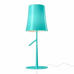 Foscarini Birdie LED piccola lampe aigue-marine| Lampes À Poser Led|Lampes À Poser Et Lampes De Table