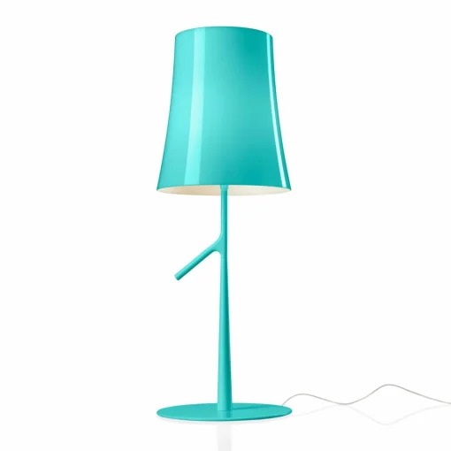 Foscarini Birdie LED piccola lampe aigue-marine| Lampes À Poser Led|Lampes À Poser Et Lampes De Table