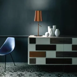 Foscarini Birdie LED piccola lampe à poser cuivrée| Lampes À Poser Led|Lampes À Poser Et Lampes De Table