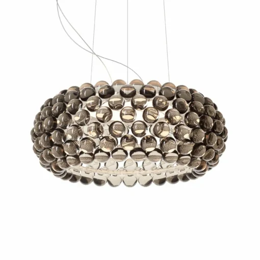 Foscarini Caboche Plus media dimmable grise| Suspensions Led|Suspensions